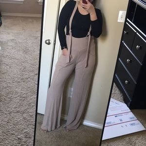 Pinafore knit jumpsuit with top NWTS